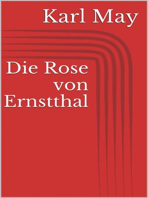 cover image of Die Rose von Ernstthal